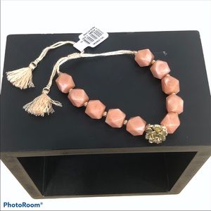 LOFT Desert Sunset collection chunky Zinnia Pink bracelet